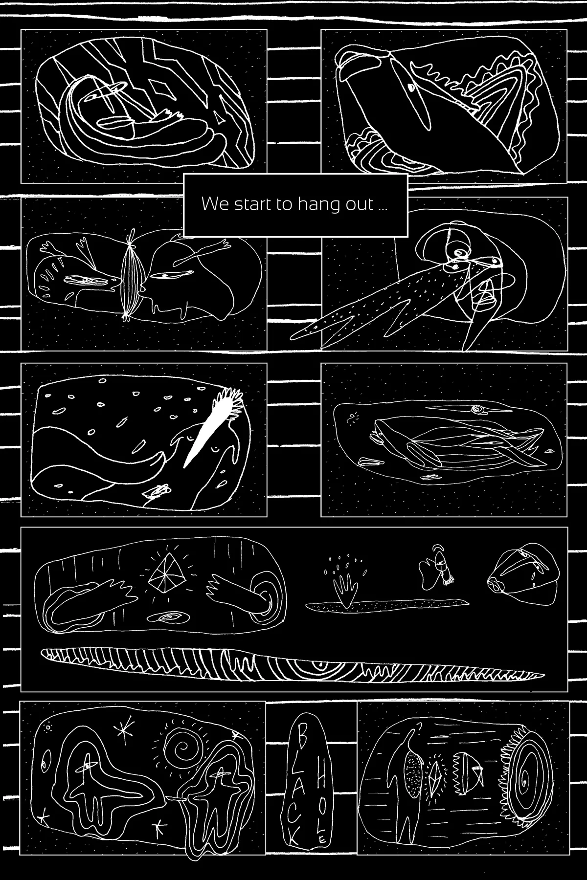 In My Dreams — planche intérieure