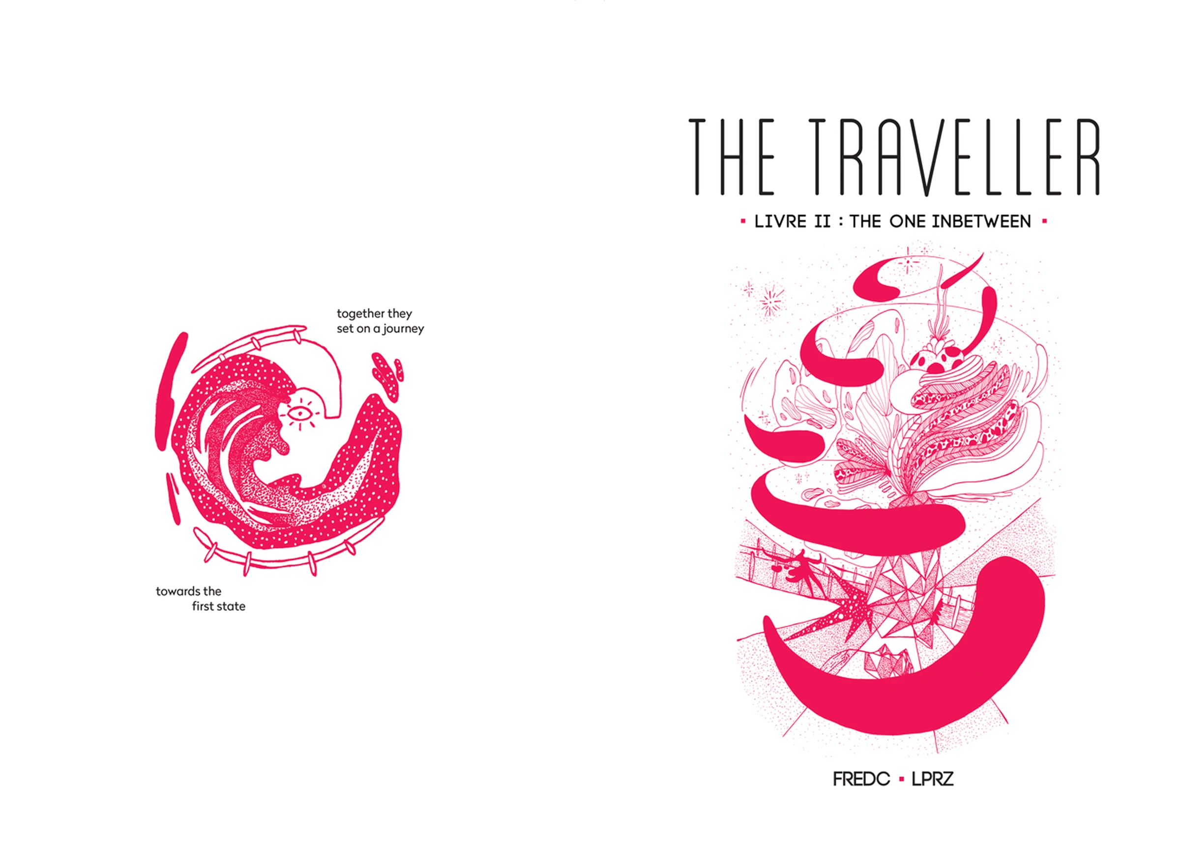 The Traveller II — double couverture déployée